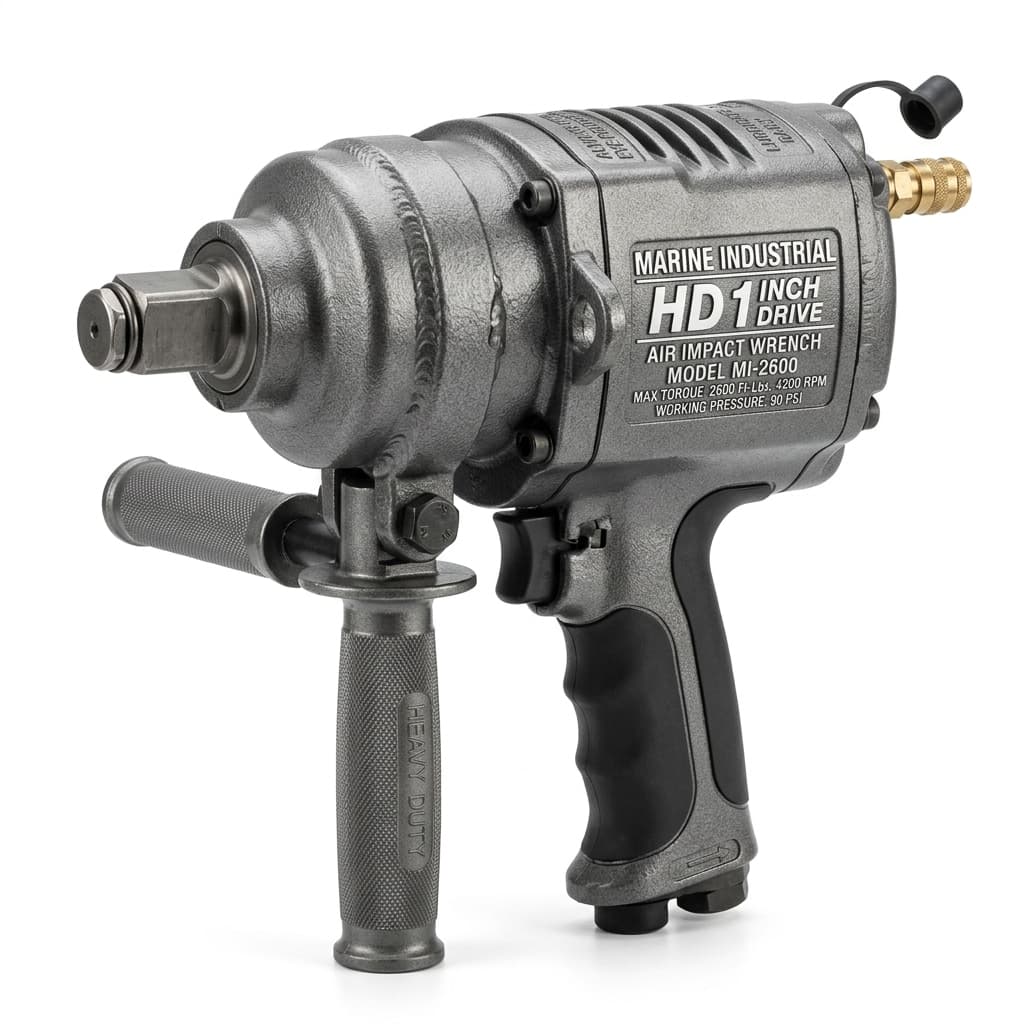 Industrial 1" Drive Pneumatic Impact Wrench - IMPA 59 02 01